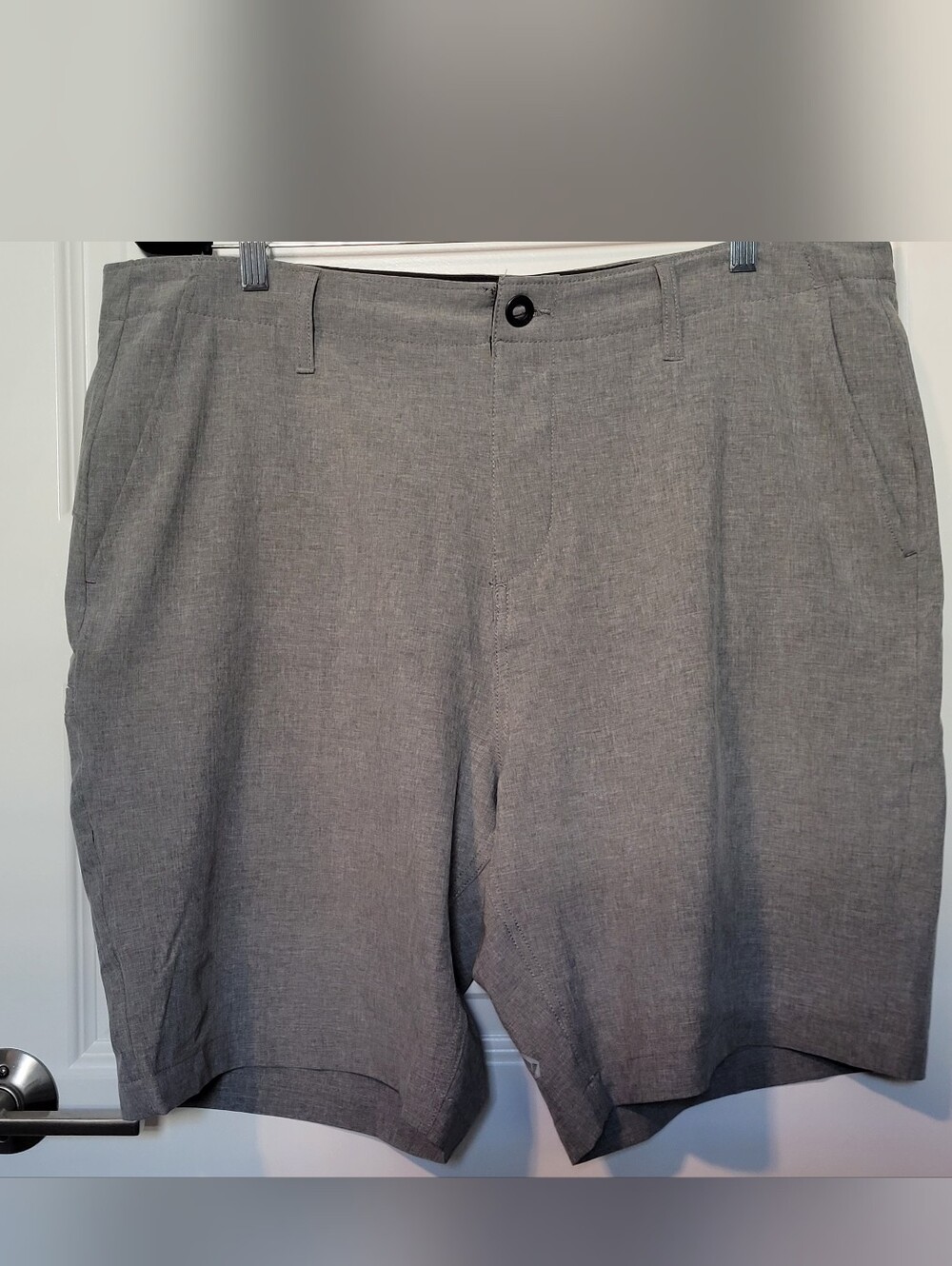 Volcom Surf & Turf 4-Way Stretch Shorts – Light Gray – Men’s 38